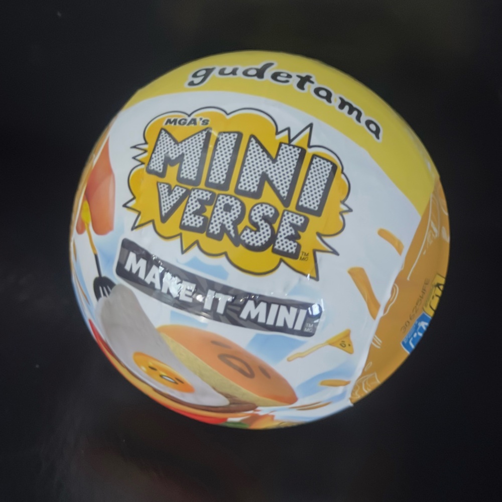 S. E. Gudetama special edition 2025 hamburger french fry Miniverse Make it Mini